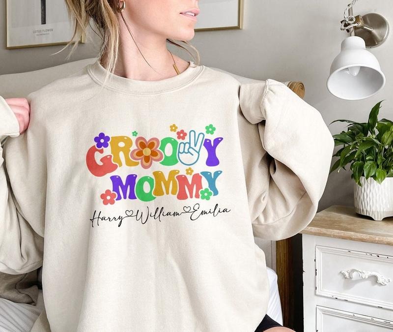 Personalized Groovy Mommy Retro Best Price - Adult & Kids T-Shirts, Sweatshirts & Hoodies apparel design preview 1