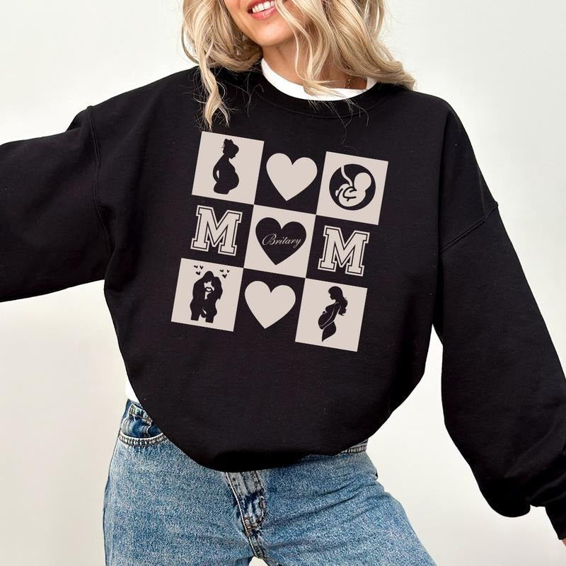 Personalized Pregnancy I'M Pregnant New Baby Mom - Adult & Kids T-Shirts, Sweatshirts & Hoodies apparel design preview 1