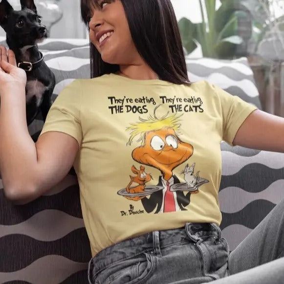 Pet Power Uprising Kamala 2024 Cats Dogs Stand - Adult & Kids T-Shirts, Sweatshirts & Hoodies apparel design preview 1