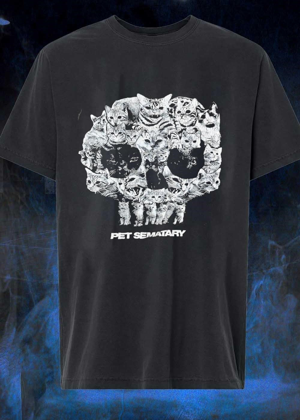 Pet Sematary cats illustration - Adult & Kids T-Shirts, Sweatshirts & Hoodies apparel design preview 1
