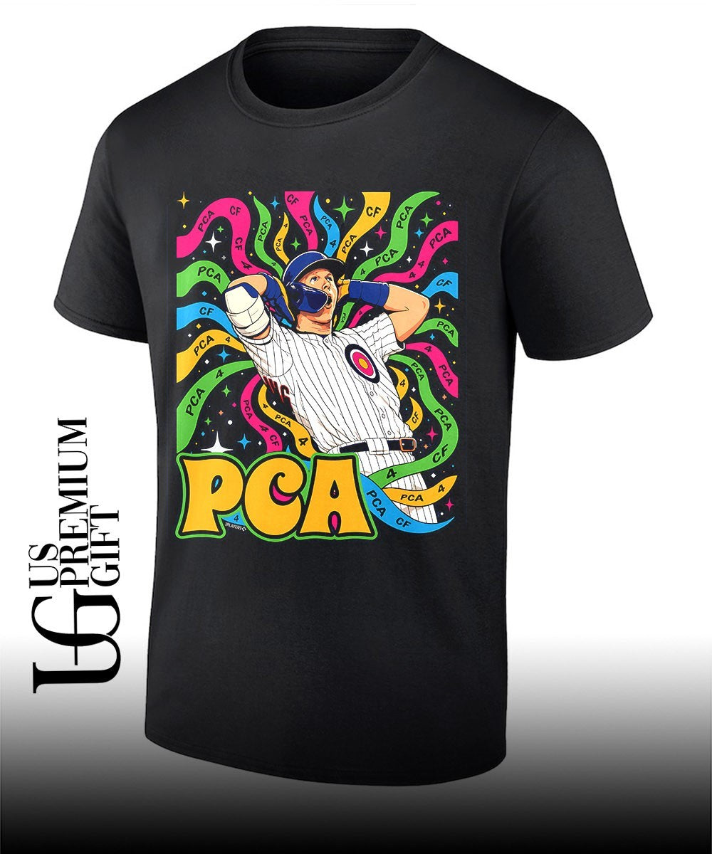 Pete Crow-Armstrong Chicago Cubs MLB PCA is a vibe - Adult & Kids T-Shirts, Sweatshirts & Hoodies apparel design preview 1