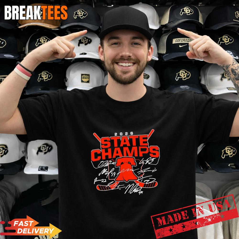Philadelphia Flyers Hockey 2026 State Champs All - Adult & Kids T-Shirts, Sweatshirts & Hoodies apparel design preview 1