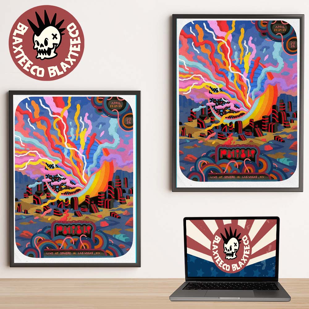Phish Live At Sphere Las Vegas 2026 Final Weekend 2 - Adult & Kids T-Shirts, Sweatshirts & Hoodies apparel design preview 1