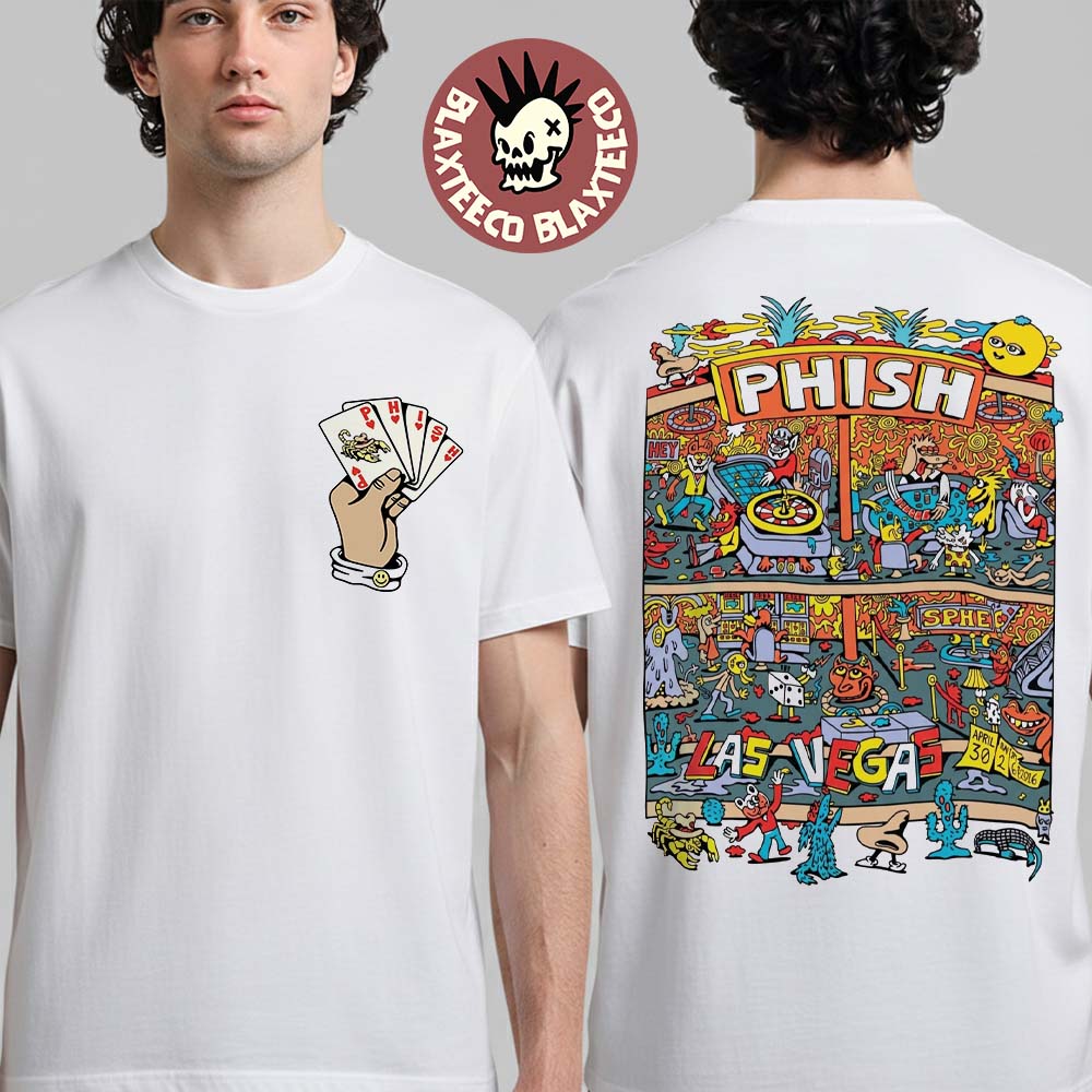 Phish Live At Sphere Las Vegas 2026 Final Weekend - Adult & Kids T-Shirts, Sweatshirts & Hoodies apparel design preview 1