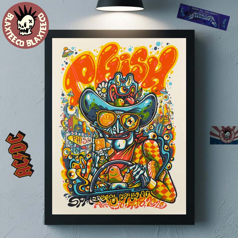 Phish Live At Sphere Las Vegas 2026 Second Weekend - Adult & Kids T-Shirts, Sweatshirts & Hoodies apparel design preview 1