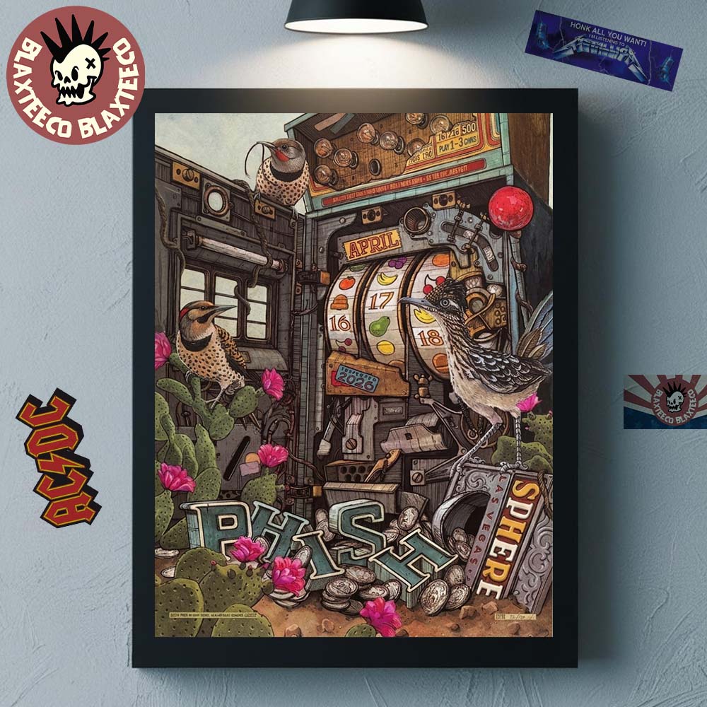Phish Live At Sphere Las Vegas 2026 Weekend One LE - Adult & Kids T-Shirts, Sweatshirts & Hoodies apparel design preview 1