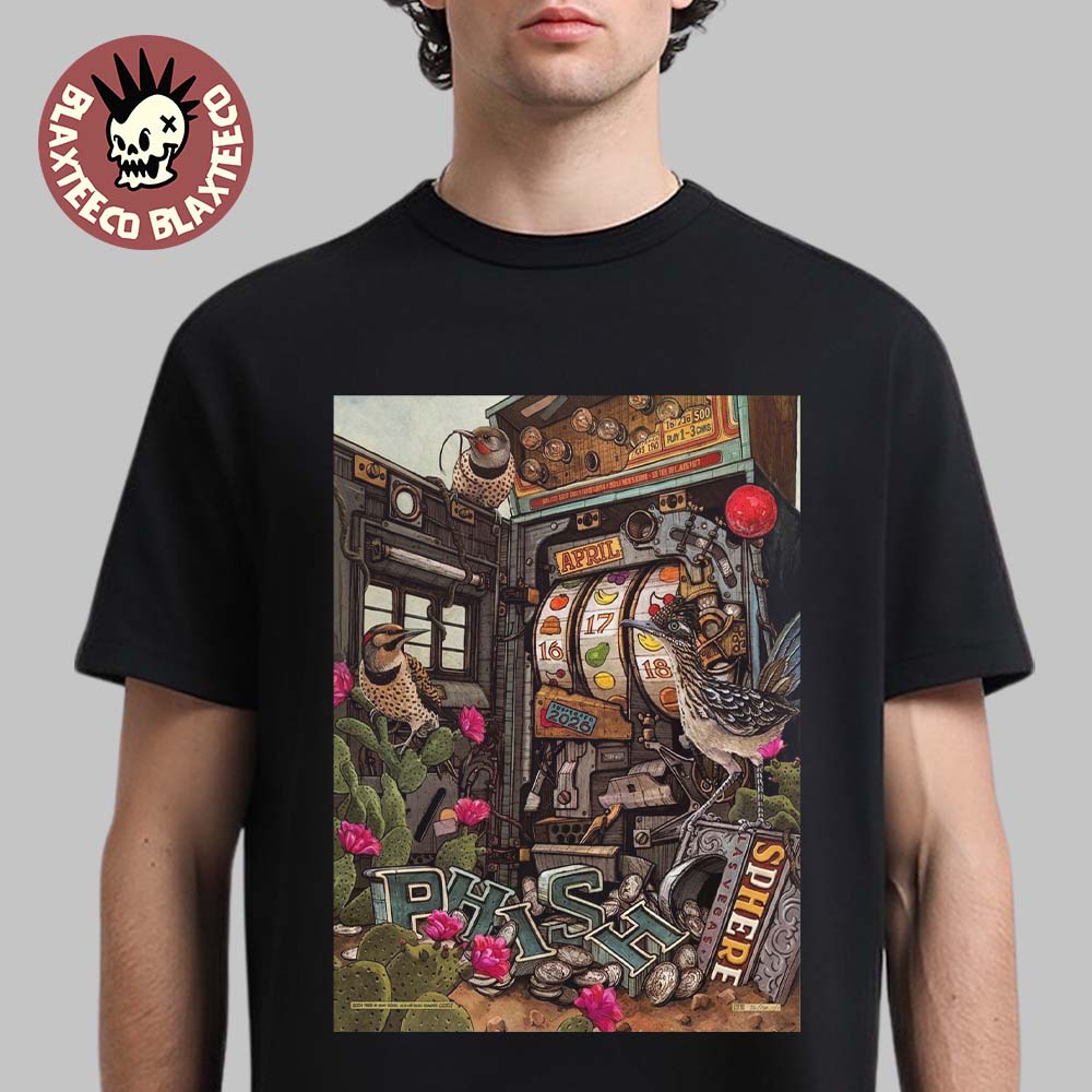 Phish Live At Sphere Las Vegas 2026 Weekend One LE - Adult & Kids T-Shirts, Sweatshirts & Hoodies apparel design preview 1
