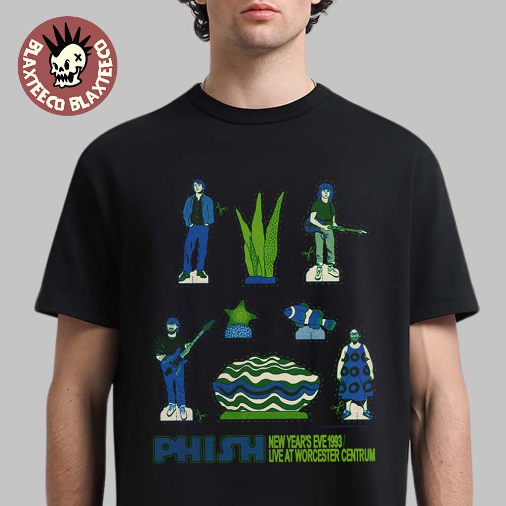 Phish New Year's Eve 1993 Live At Worcester Centrum - Adult & Kids T-Shirts, Sweatshirts & Hoodies apparel design preview 1
