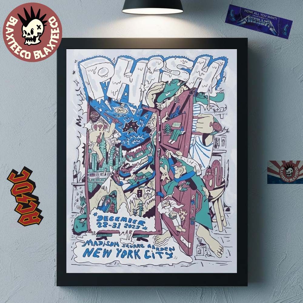 Phish New Years Run 2025 Second Limited Edition Event - Adult & Kids T-Shirts, Sweatshirts & Hoodies apparel design preview 1