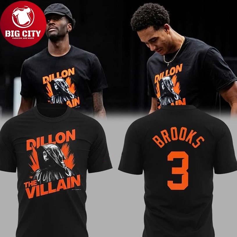 Phoenix Suns 2026 Dillon The Villain Brooks Celebrate - Adult & Kids T-Shirts, Sweatshirts & Hoodies apparel design preview 1