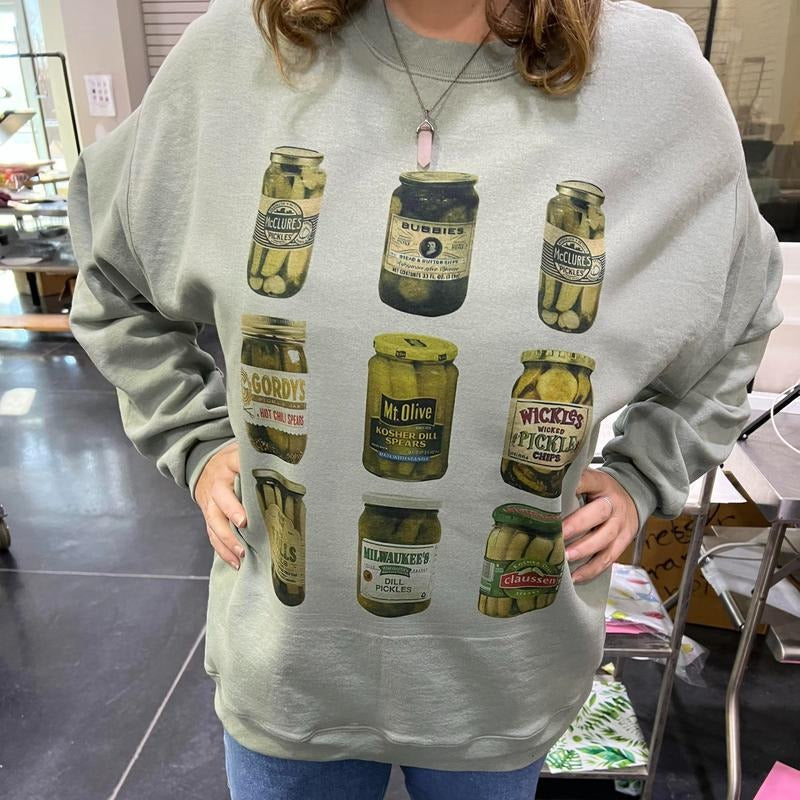 Pickle Jar Funny Casual - Adult & Kids T-Shirts, Sweatshirts & Hoodies apparel design preview 1