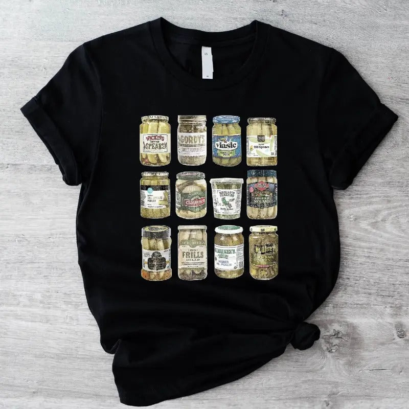 Pickles Jars Canned Lover Preserved Food Canning - Adult & Kids T-Shirts, Sweatshirts & Hoodies apparel design preview 1