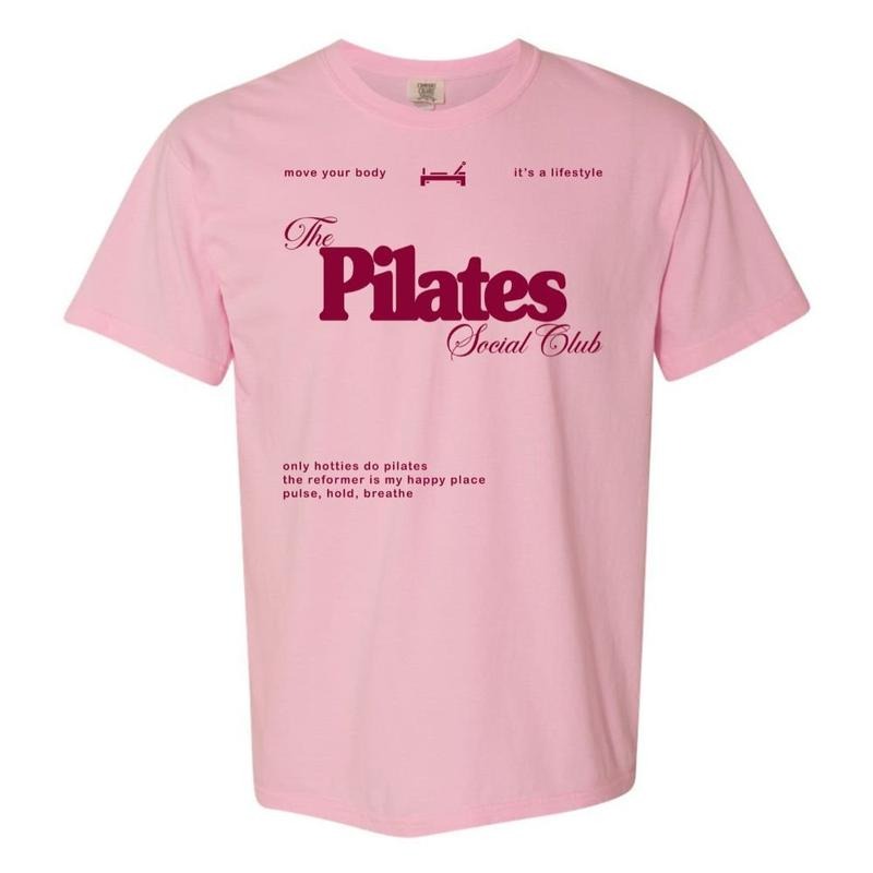 'Pilates Social Club' - Adult & Kids T-Shirts, Sweatshirts & Hoodies apparel design preview 1