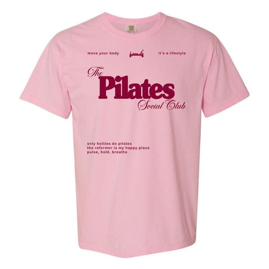 'Pilates Social Club' - Adult & Kids T-Shirts, Sweatshirts & Hoodies apparel design preview 1