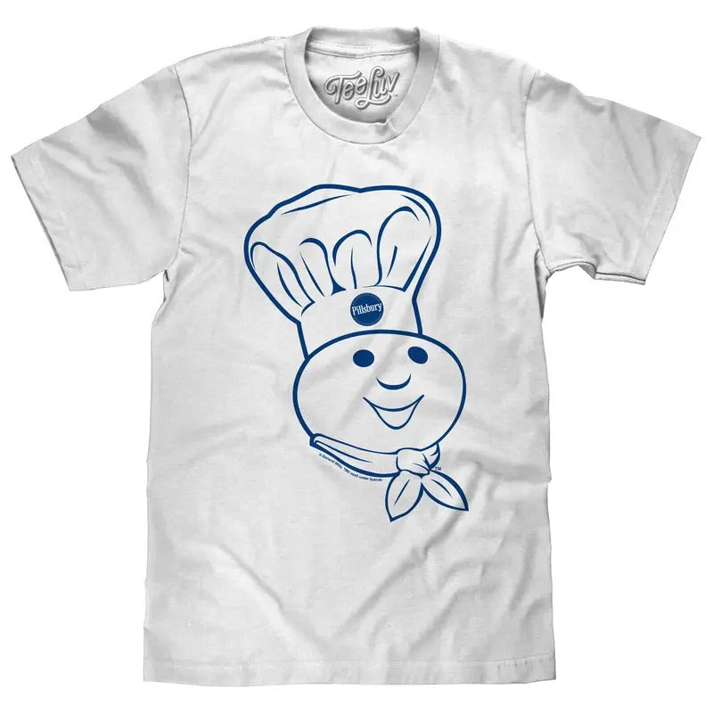 Pillsbury Doughboy Poppin' Fresh White - Adult & Kids T-Shirts, Sweatshirts & Hoodies apparel design preview 1