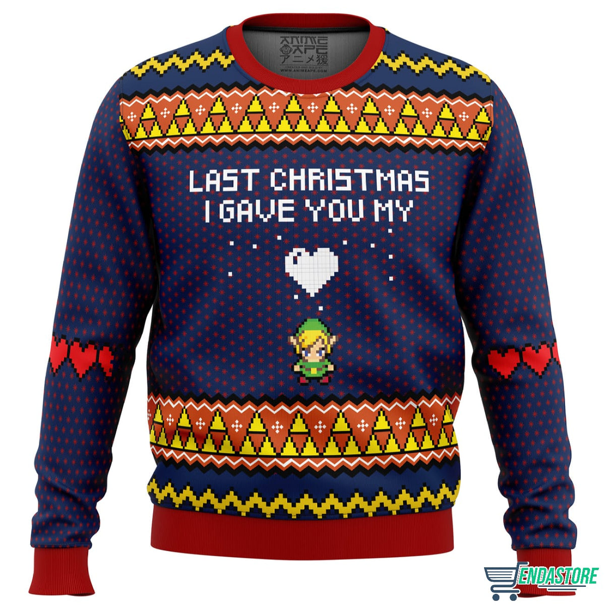 Power Rangers Yellow 3D Ugly Christmas Sweater - Holiday Gift product image 4