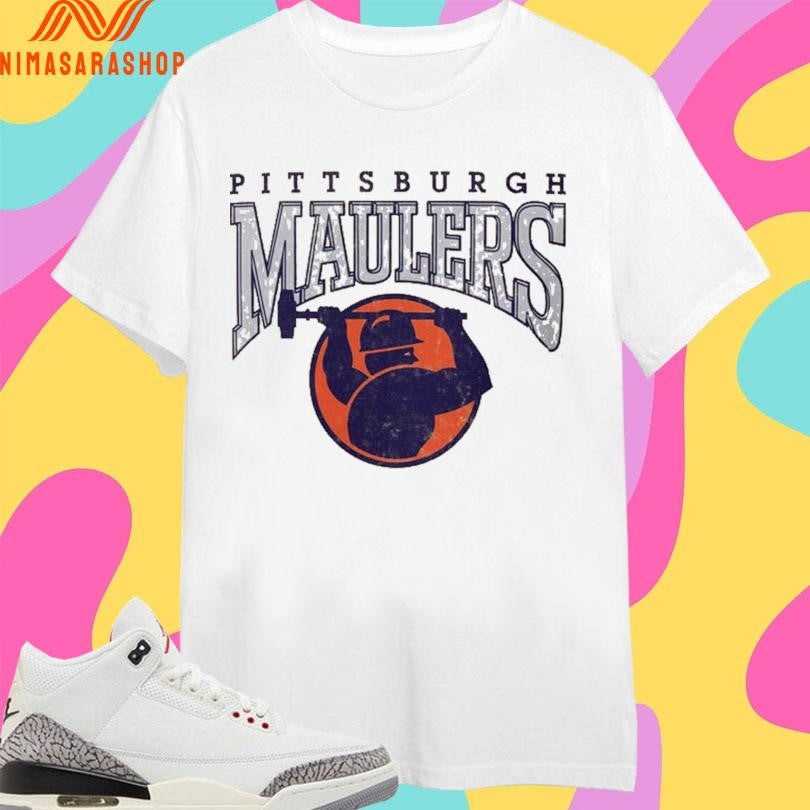 Pittsburgh Maulers Football 1984 - Adult & Kids T-Shirts, Sweatshirts & Hoodies apparel design preview 1