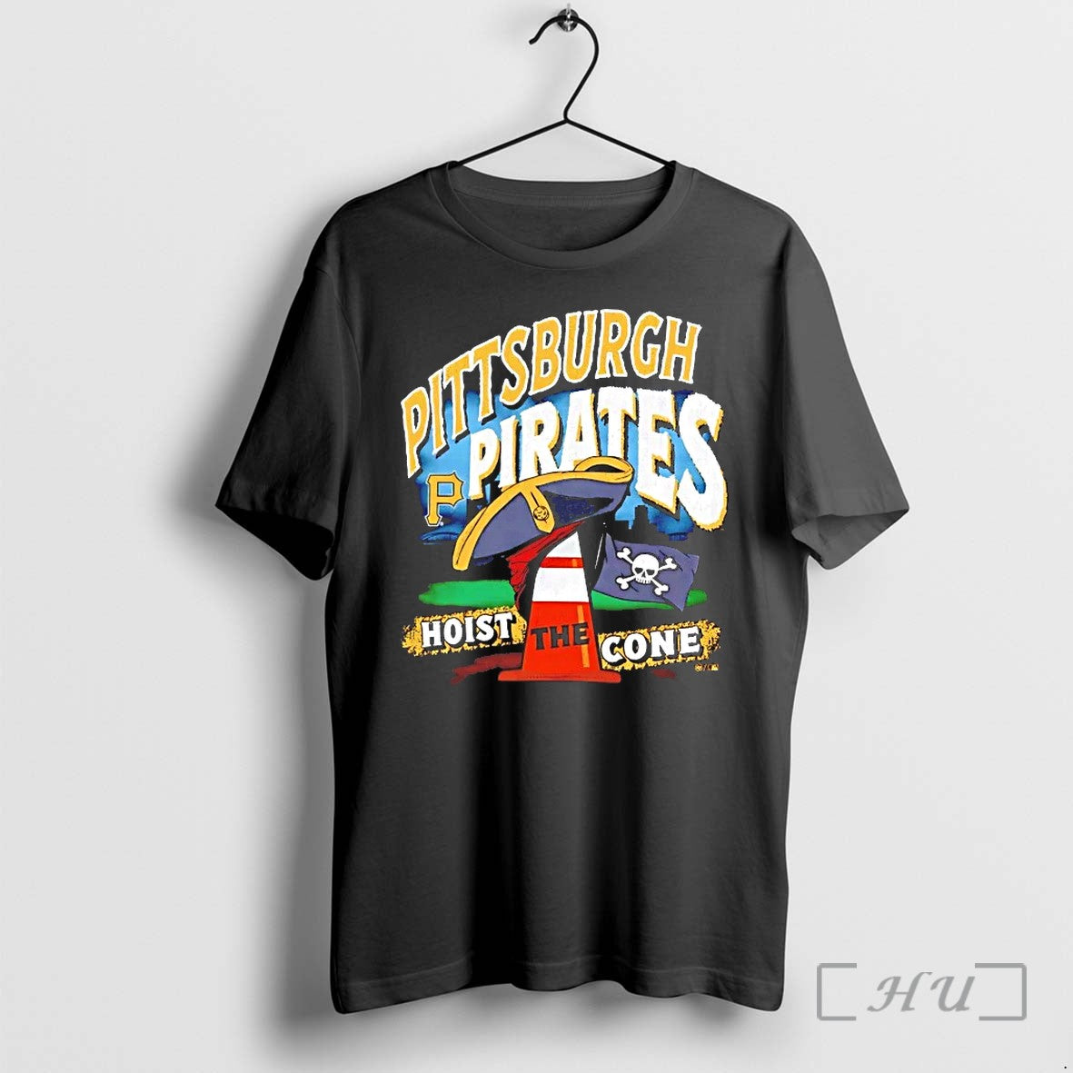 Pittsburgh Pirates 47 Hoist The Cone Regional - Adult & Kids T-Shirts, Sweatshirts & Hoodies apparel design preview 1