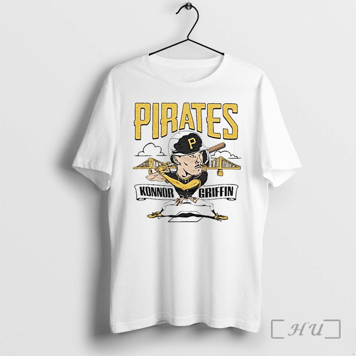 Pittsburgh Pirates Konnor Griffin Cartoon Sweater Jpg - Adult & Kids T-Shirts, Sweatshirts & Hoodies apparel design preview 1