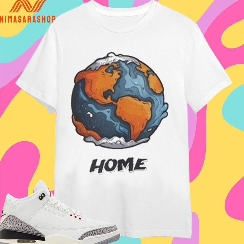Planet Earth Home - Adult & Kids T-Shirts, Sweatshirts & Hoodies apparel design preview 1