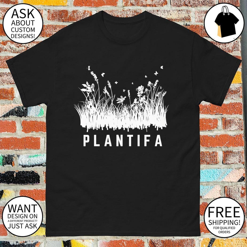Plantifa floral Wildflowers and Butterflies 2026 - Adult & Kids T-Shirts, Sweatshirts & Hoodies apparel design preview 1