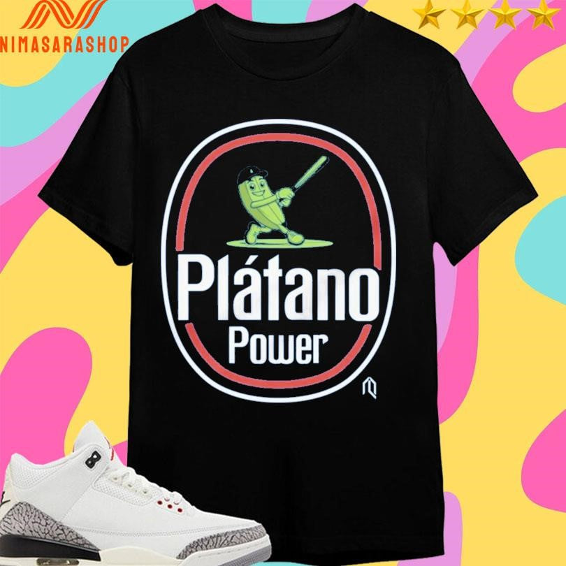 Plátano Power Baseball - Adult & Kids T-Shirts, Sweatshirts & Hoodies apparel design preview 1