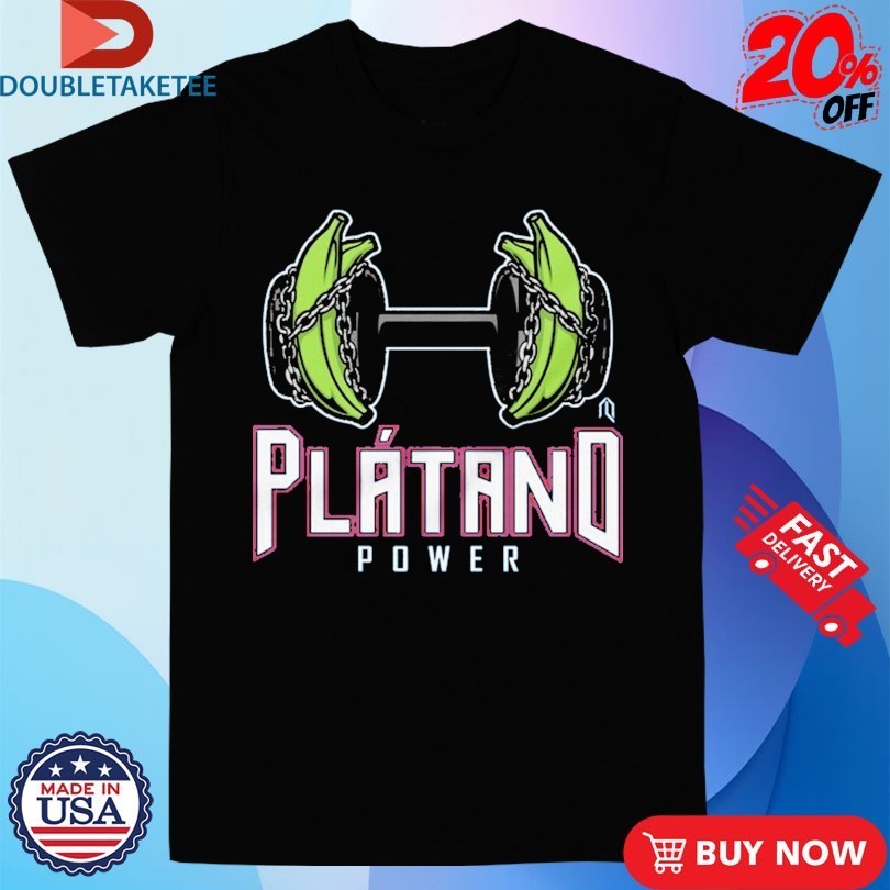 Plátano Power Dumbbell Banana - Adult & Kids T-Shirts, Sweatshirts & Hoodies apparel design preview 1