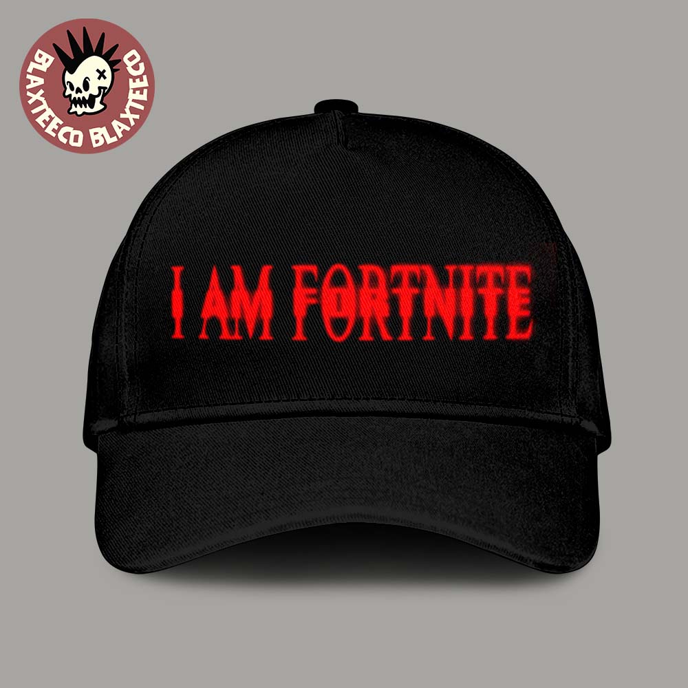 Playboi Carti X Fortnite I Am Slogan Logo Classic Cap - Adult & Kids T-Shirts, Sweatshirts & Hoodies apparel design preview 1
