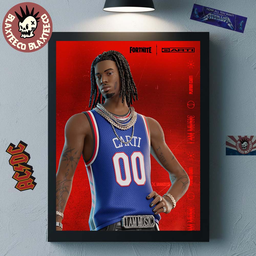 Playboi Carti X Fortnite I Am Music Default Skin Home - Adult & Kids T-Shirts, Sweatshirts & Hoodies apparel design preview 1