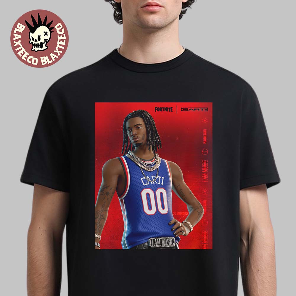 Playboi Carti X Fortnite I Am Music Default Skin - Adult & Kids T-Shirts, Sweatshirts & Hoodies apparel design preview 1