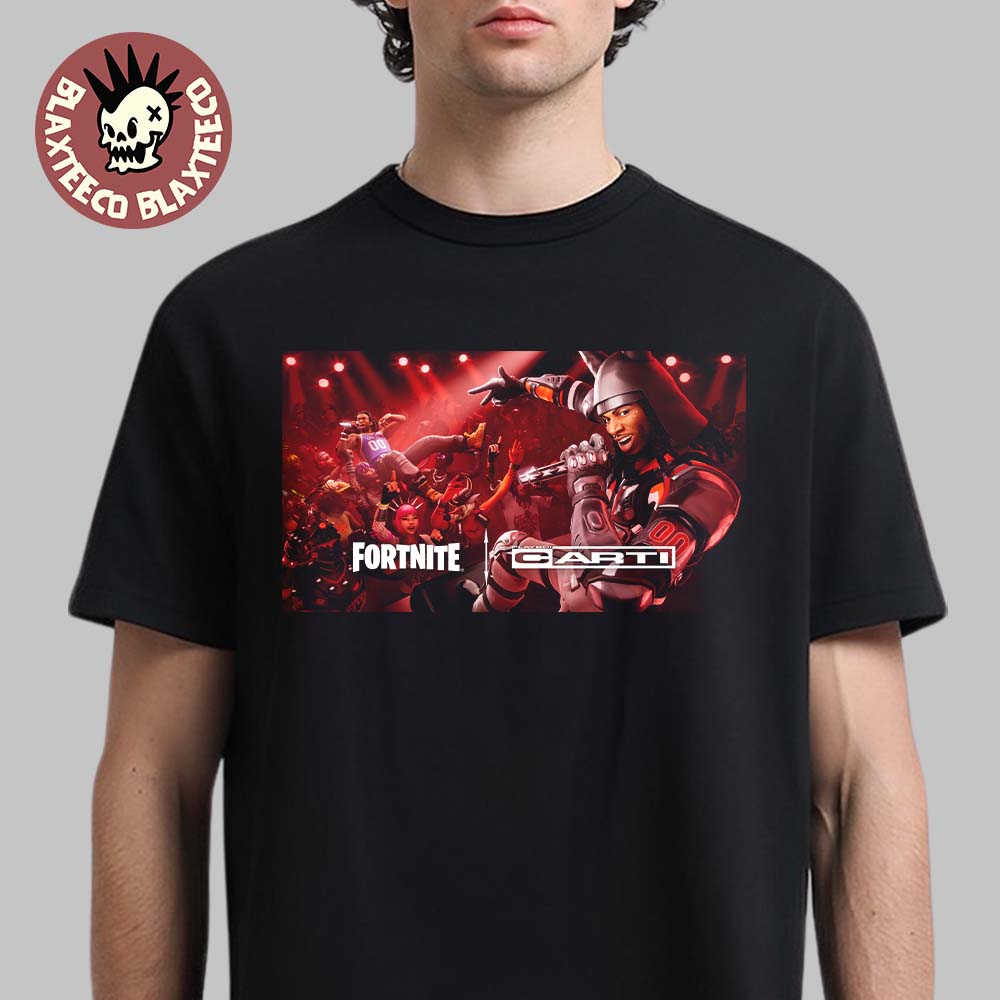 Playboi Carti X Fortnite Whole Lotta Official Key Art - Adult & Kids T-Shirts, Sweatshirts & Hoodies apparel design preview 1