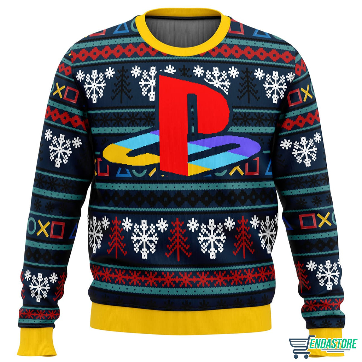 Playstation 3D Ugly Christmas Sweater - Holiday Gift product image