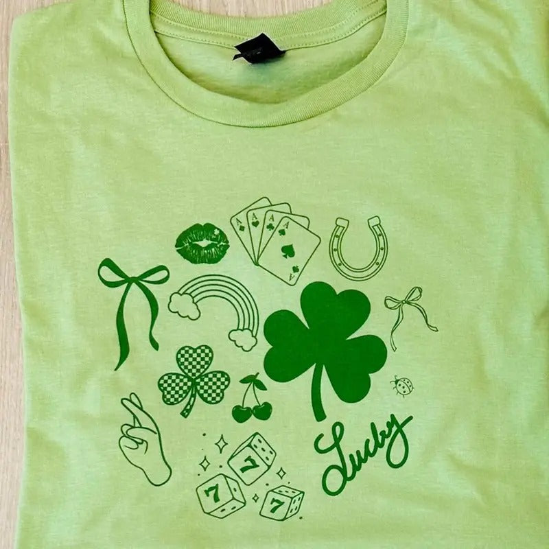 'Please Let Me Be Lucky' St. Patrick'S Day - Adult & Kids T-Shirts, Sweatshirts & Hoodies apparel design preview 1