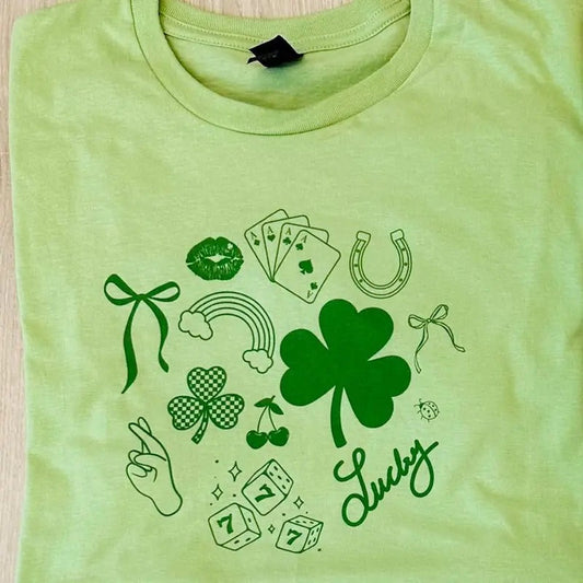'Please Let Me Be Lucky' St. Patrick'S Day - Adult & Kids T-Shirts, Sweatshirts & Hoodies apparel design preview 1