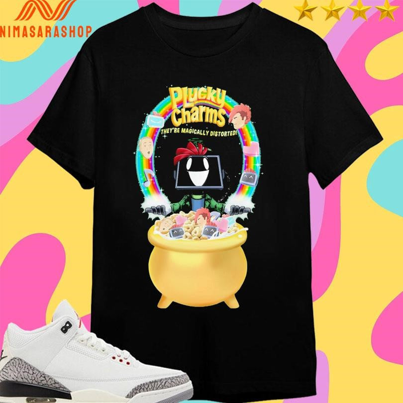 Plucky Charms They’re Magically Distorted - Adult & Kids T-Shirts, Sweatshirts & Hoodies apparel design preview 1