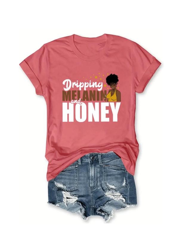 Plus Size Cartoon Letter Print Round Neck Casual - Adult & Kids T-Shirts, Sweatshirts & Hoodies apparel design preview 1