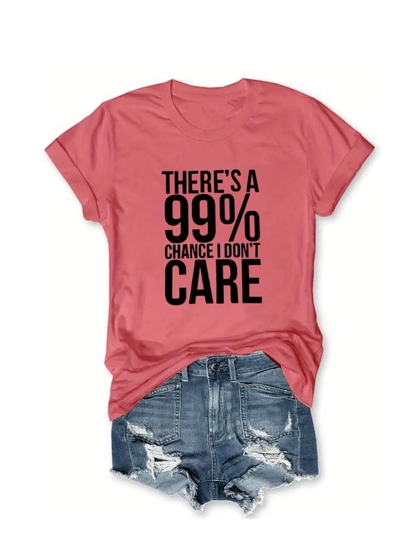 Plus Size Letter Print Round Neck Short Sleeve Daily - Adult & Kids T-Shirts, Sweatshirts & Hoodies apparel design preview 1