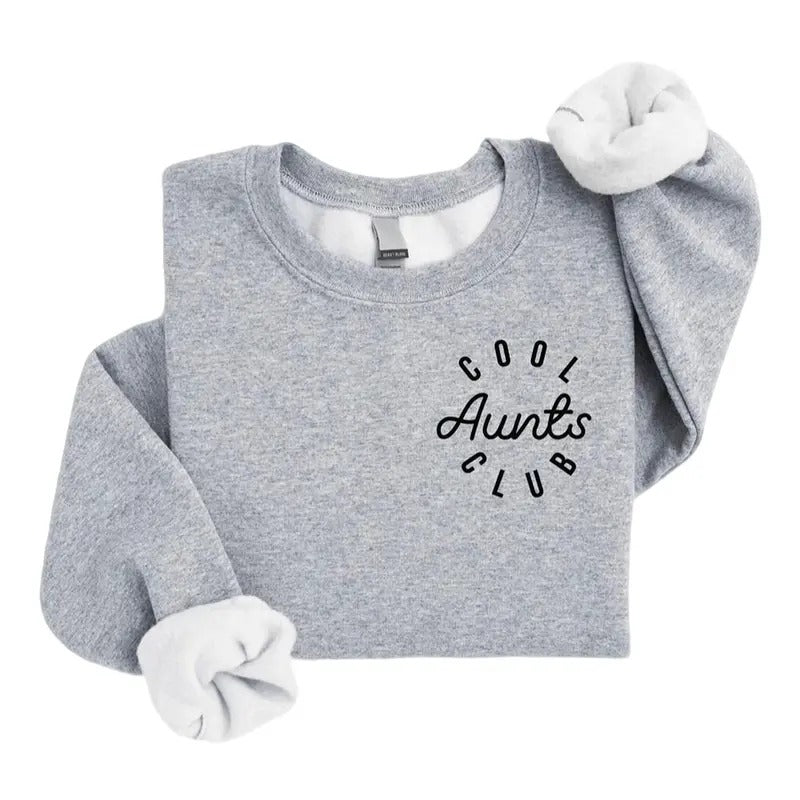 Pocket Cool Aunts Club Aunt Auntie Sister - Adult & Kids T-Shirts, Sweatshirts & Hoodies apparel design preview 1