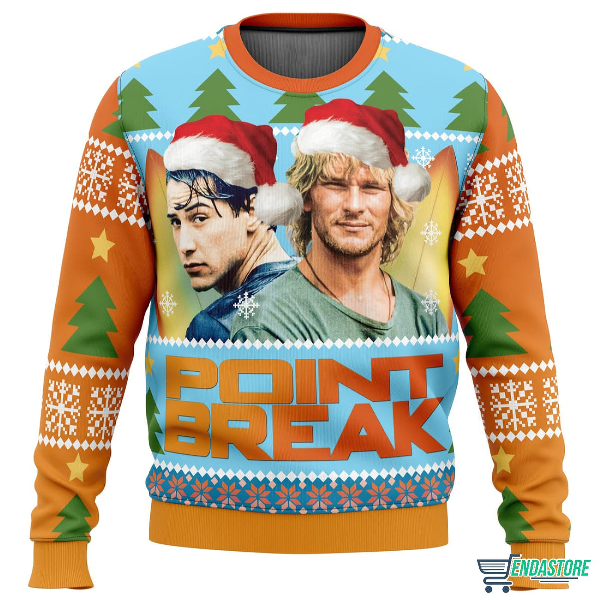 Point Break 3D Christmas Sweater - Holiday Gift product image