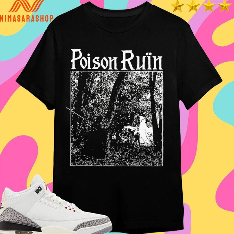 Poison Ruin Hymns From The Hills - Adult & Kids T-Shirts, Sweatshirts & Hoodies apparel design preview 1