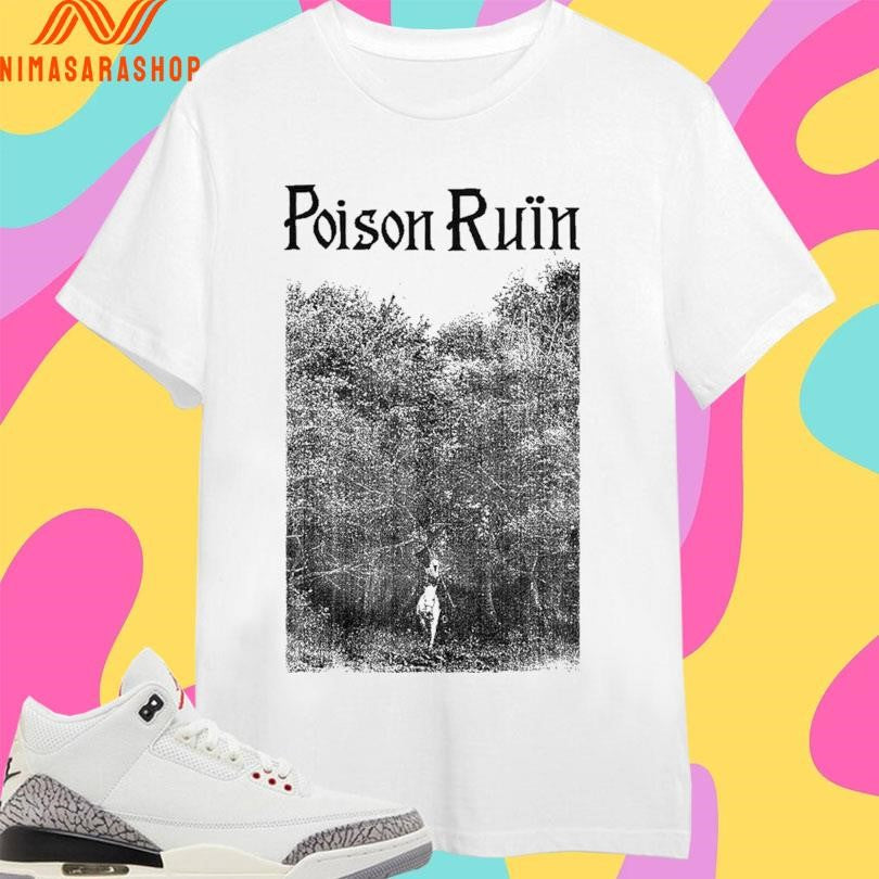 Poison Ruin White Horse - Adult & Kids T-Shirts, Sweatshirts & Hoodies apparel design preview 1