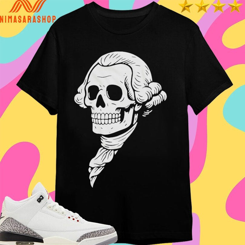 Poor Richard Monogram Logo Drilling Skull - Adult & Kids T-Shirts, Sweatshirts & Hoodies apparel design preview 1