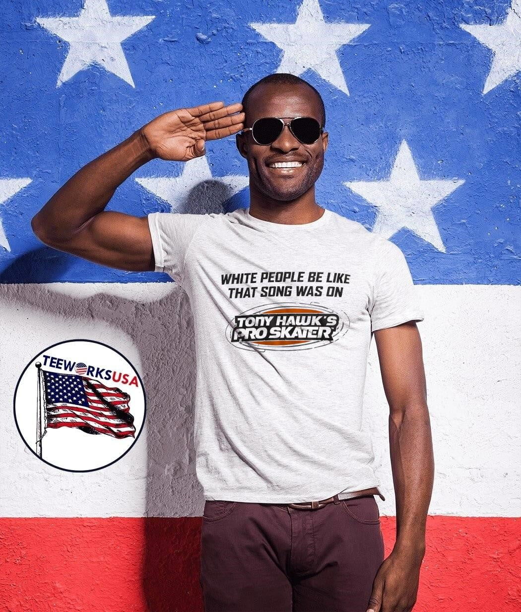 Pop Culture Apparel White People Be Like That Song - Adult & Kids T-Shirts, Sweatshirts & Hoodies apparel design preview 1