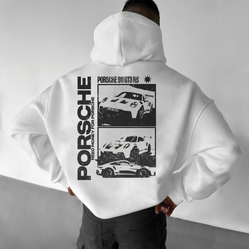 Porsche 911 GT3 RS Menswear Street Racing Car - Adult & Kids T-Shirts, Sweatshirts & Hoodies apparel design preview 1