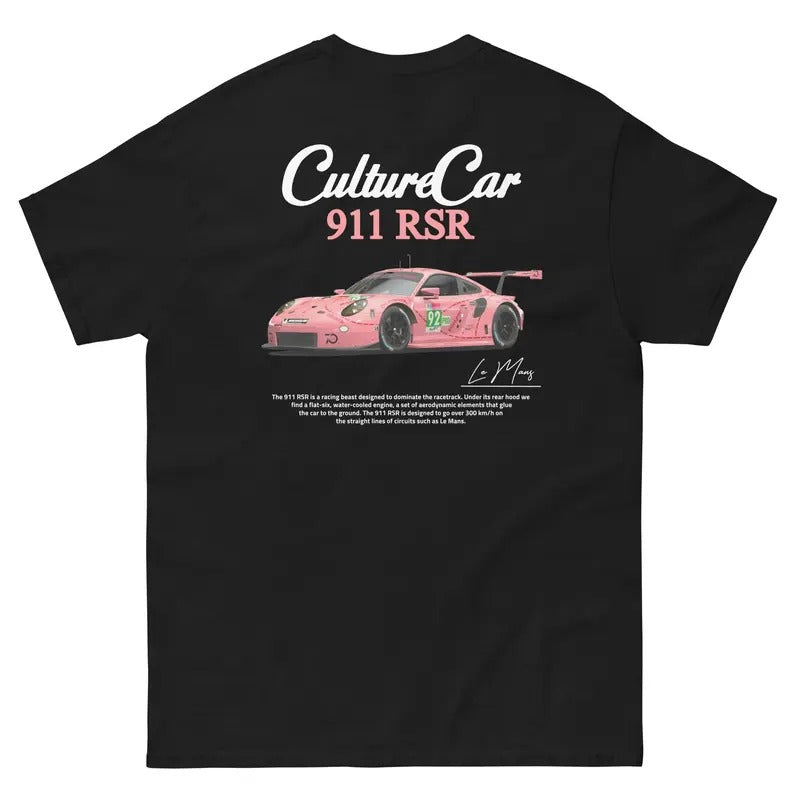 Porsche 911 RSR Le Mans Supercar Car Enthusiast - Adult & Kids T-Shirts, Sweatshirts & Hoodies apparel design preview 1