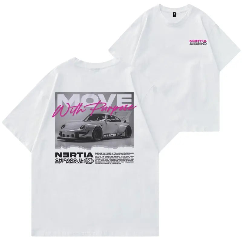 Porsche Move Purpose Car Enthusiast 90'S Vintage - Adult & Kids T-Shirts, Sweatshirts & Hoodies apparel design preview 1