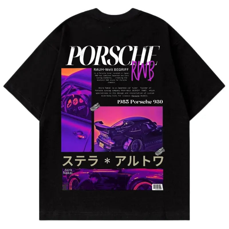 Porsche RWB Car Enthusiast 90'S Vintage Classic - Adult & Kids T-Shirts, Sweatshirts & Hoodies apparel design preview 1