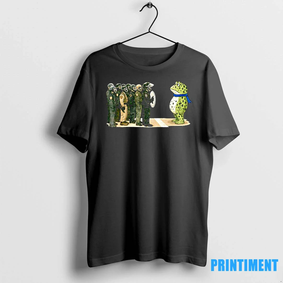 Portland Frog Protest Anti Ice Sweater - Adult & Kids T-Shirts, Sweatshirts & Hoodies apparel design preview 1