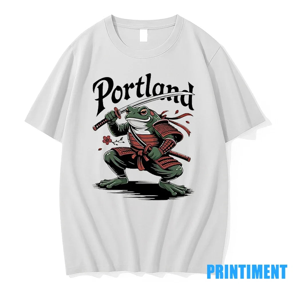 Portland Frogs Resist Samurai Sweater - Adult & Kids T-Shirts, Sweatshirts & Hoodies apparel design preview 1