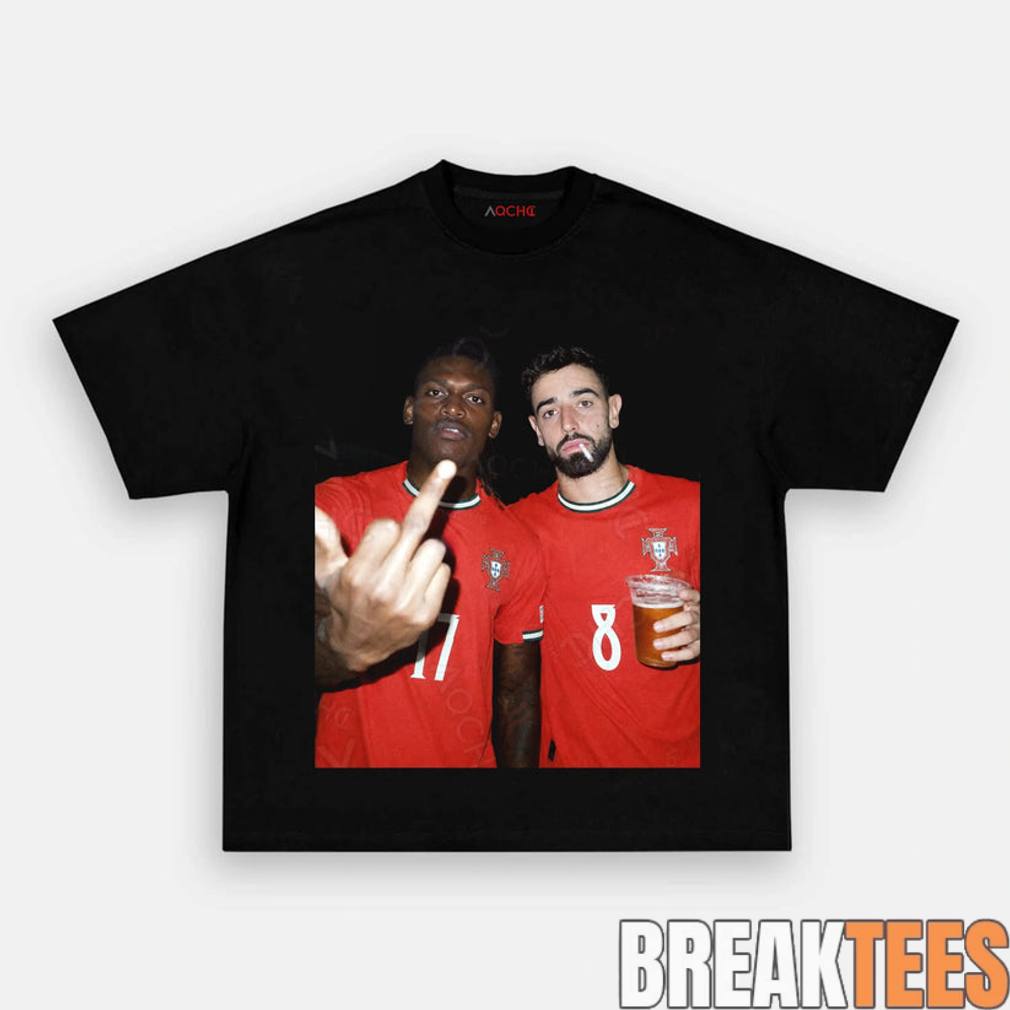Portugal Bruno Fernandes Rafael Leão Style - Adult & Kids T-Shirts, Sweatshirts & Hoodies apparel design preview 1
